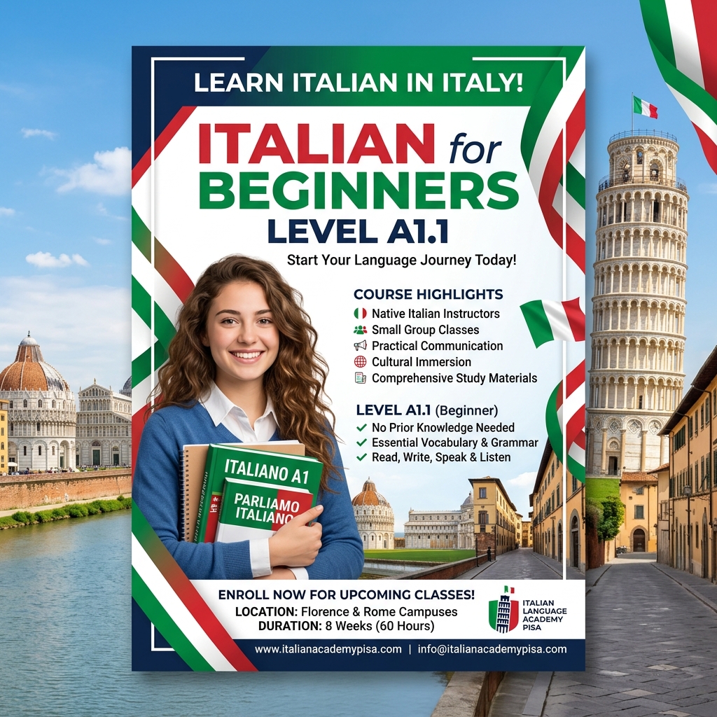 Italian for Beginners - Level A1.1
